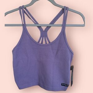 BEBE Seamless Crop Top Sport Bra